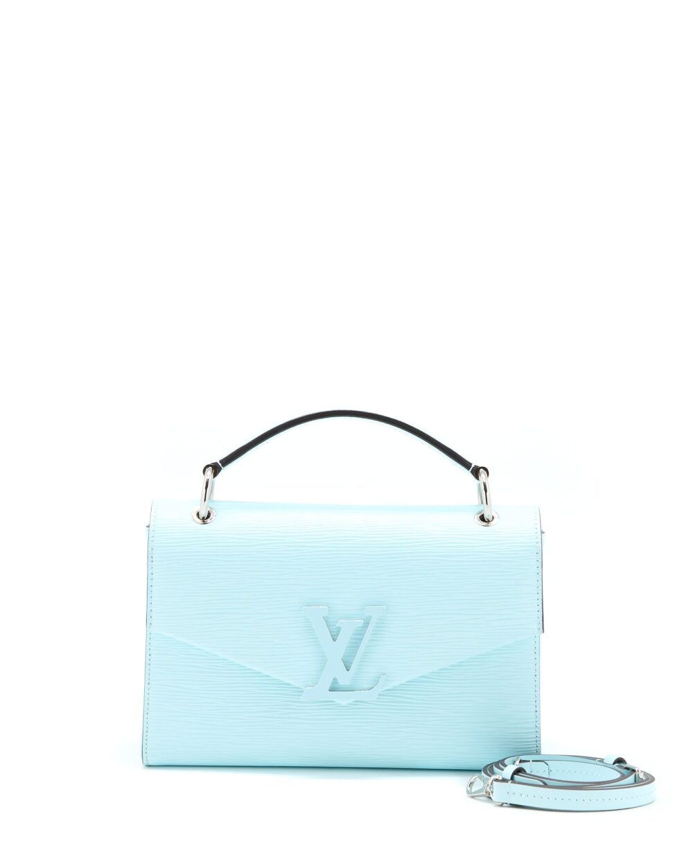 AAA Replica Louis Vuitton LV POCHETTE GRENELLE EPI LIGHT BLUE SHW