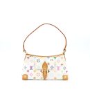 AAA Replica Louis Vuitton LV VINTAGE ELIZA SHOULDER BAG WHITE/MULTICOLOUR GHW