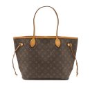 AAA Replica Louis Vuitton LV VINTAGE NEVERFULL MM MONOGRAM CANVAS GHW