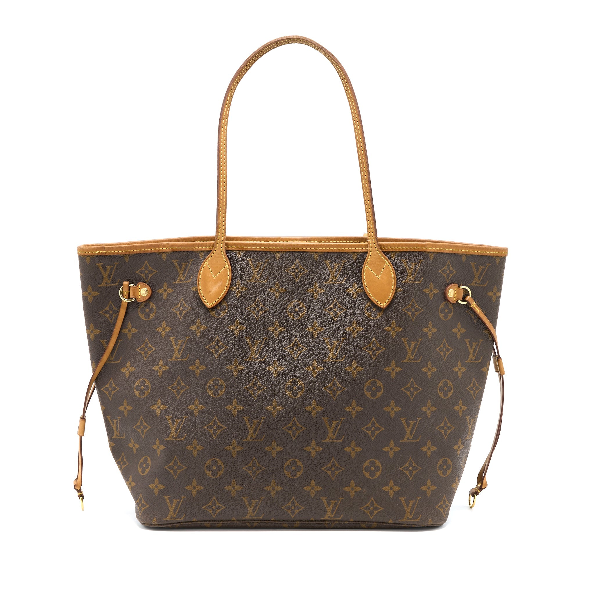 AAA Replica Louis Vuitton LV VINTAGE NEVERFULL MM MONOGRAM CANVAS GHW
