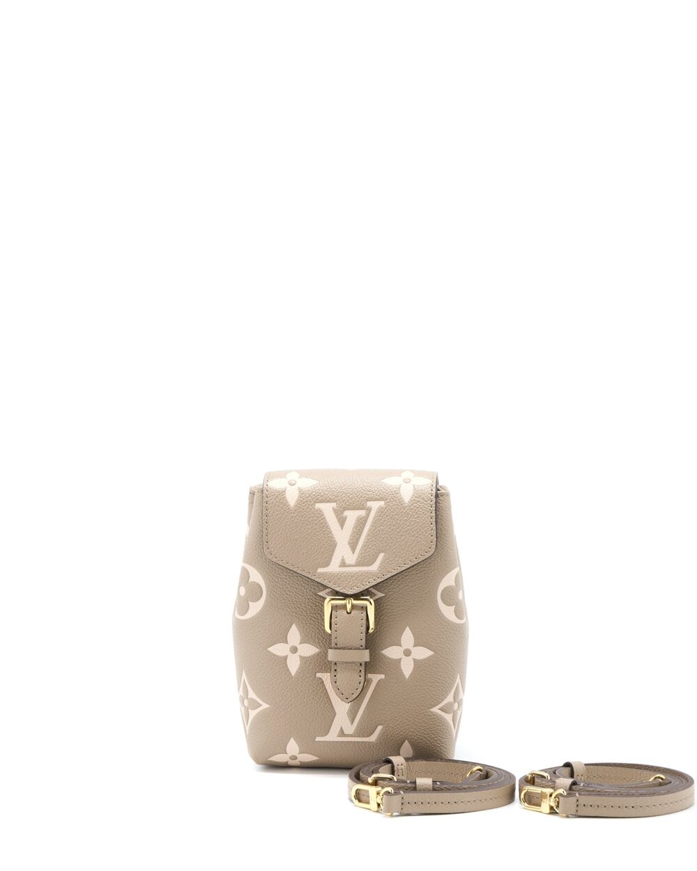 AAA Replica Louis Vuitton LV TINY BACKPACK MONOGRAM EMPREINTE TOURTERELLE BEIGE/ CREAM GHW