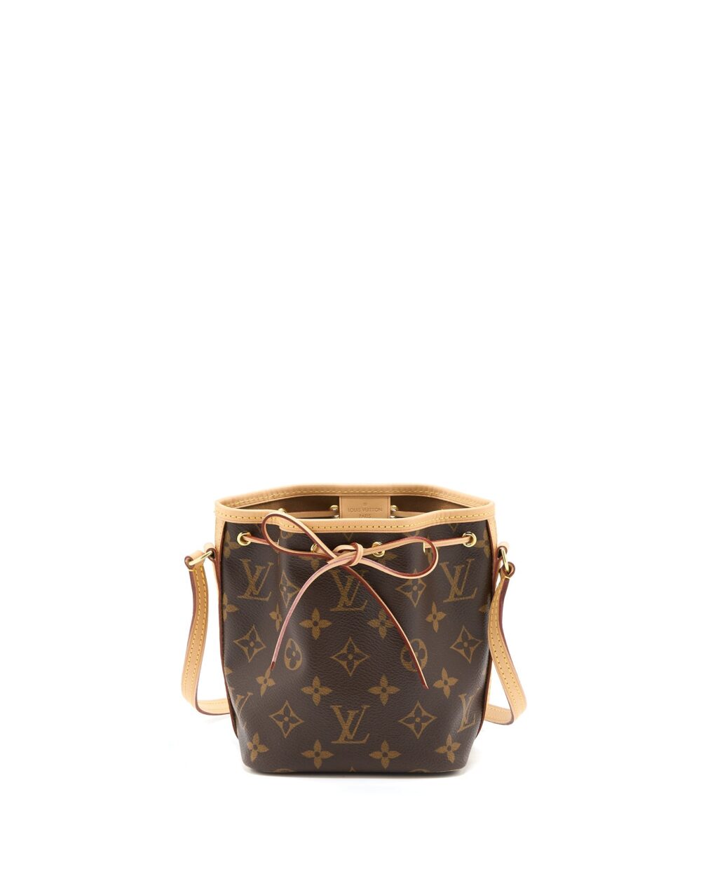 AAA Replica Louis Vuitton LV NANO NOE MONOGRAM CANVAS GHW