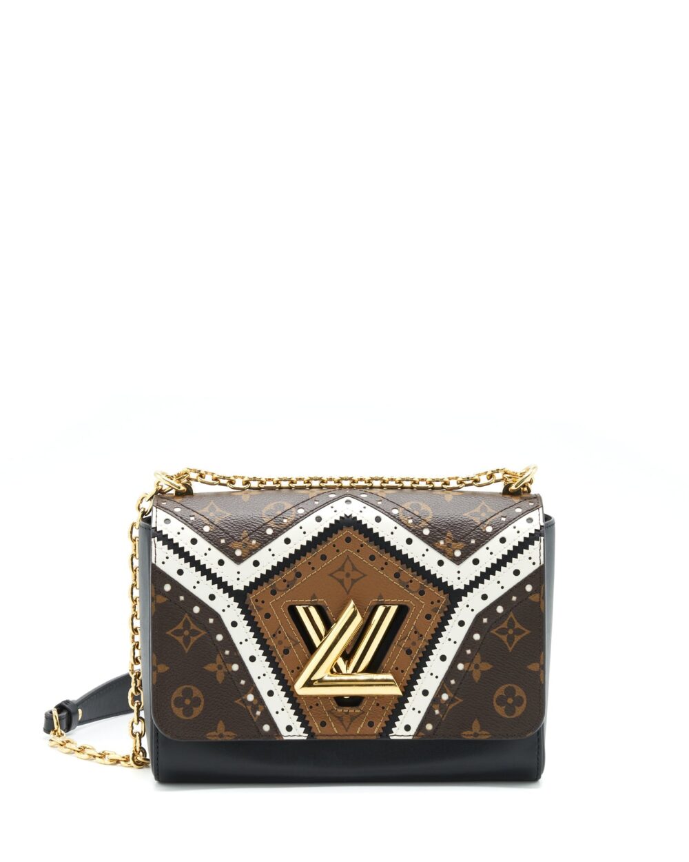 AAA Replica Louis Vuitton LV TWIST MM MONOGRAM CANVAS/MULTICOLOR GHW