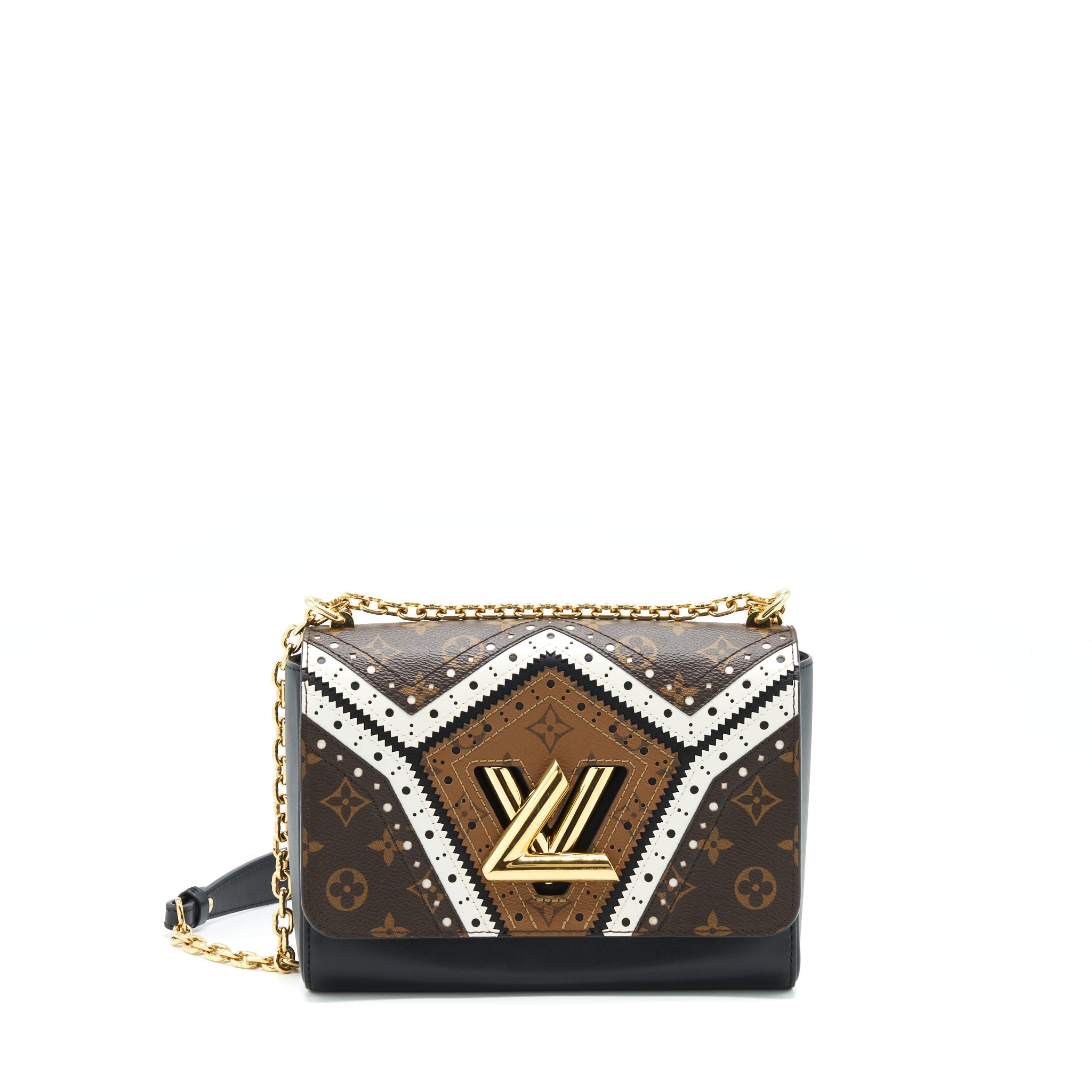 AAA Replica Louis Vuitton LV TWIST MM MONOGRAM CANVAS/MULTICOLOR GHW