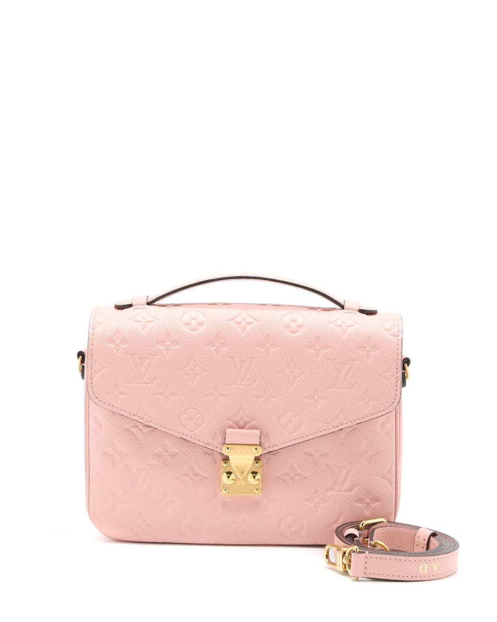 AAA Replica Louis Vuitton LV POCHETTE MÉTIS MONOGRAM EMPREINTE PINK GHW