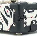 AAA Replica Louis Vuitton LV PETIT MALLET LIMITED EDITION BLACK / WHITE SHW
