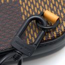 AAA Replica Louis Vuitton LV NIGO AMAZONE SLING BAG DAMIER EBENE CANVAS BROWN BLACK HARDWARE