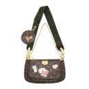 AAA Replica Louis Vuitton LV MULTI POCHETTE LIMITED EDITION MONOGRAM CANVAS MULTICOLOUR GHW