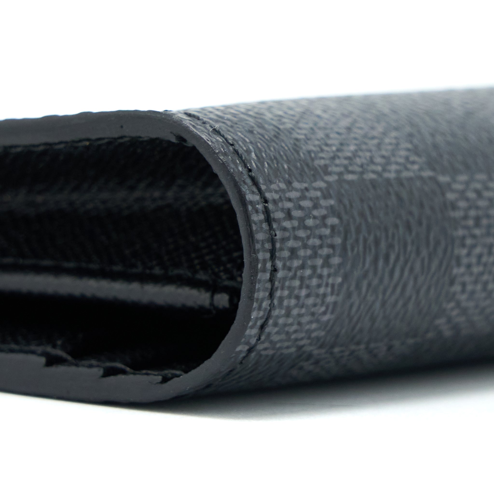 AAA Replica Louis Vuitton LV BRAZZA WALLET DAMIER GRAPHITE CANVAS