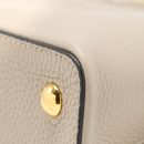 AAA Replica Louis Vuitton LV CAPUCINE MM TAURILLON GALET GHW