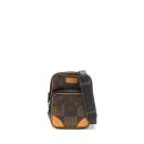 AAA Replica Louis Vuitton LV NIGO AMAZONE SLING BAG DAMIER EBENE CANVAS BROWN BLACK HARDWARE