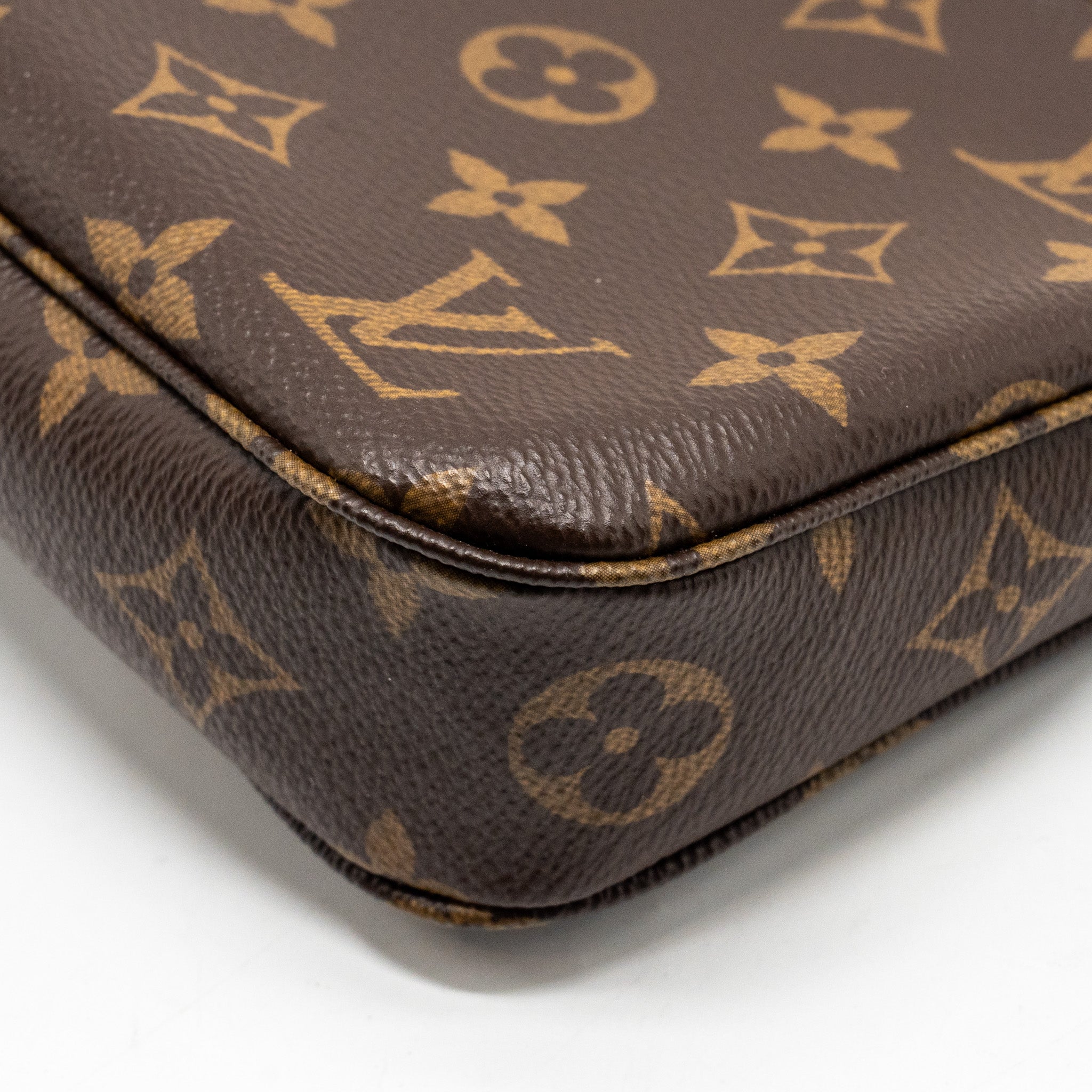 AAA Replica Louis Vuitton LV POCHETTE ACCESSORIES MONOGRAM CANVAS GHW