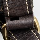AAA Replica Louis Vuitton LV LIN NOE BAG FABRIC / LEATHER EBENE GHW