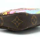 AAA Replica Louis Vuitton LV MINI POCHETTE LIMITED EDITION MONOGRAM CANVAS / PINK GHW