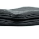 AAA Replica Louis Vuitton LV DOUBLE ZIP POCHETTE MONOGRAM EMPREINTE BLACK GHW