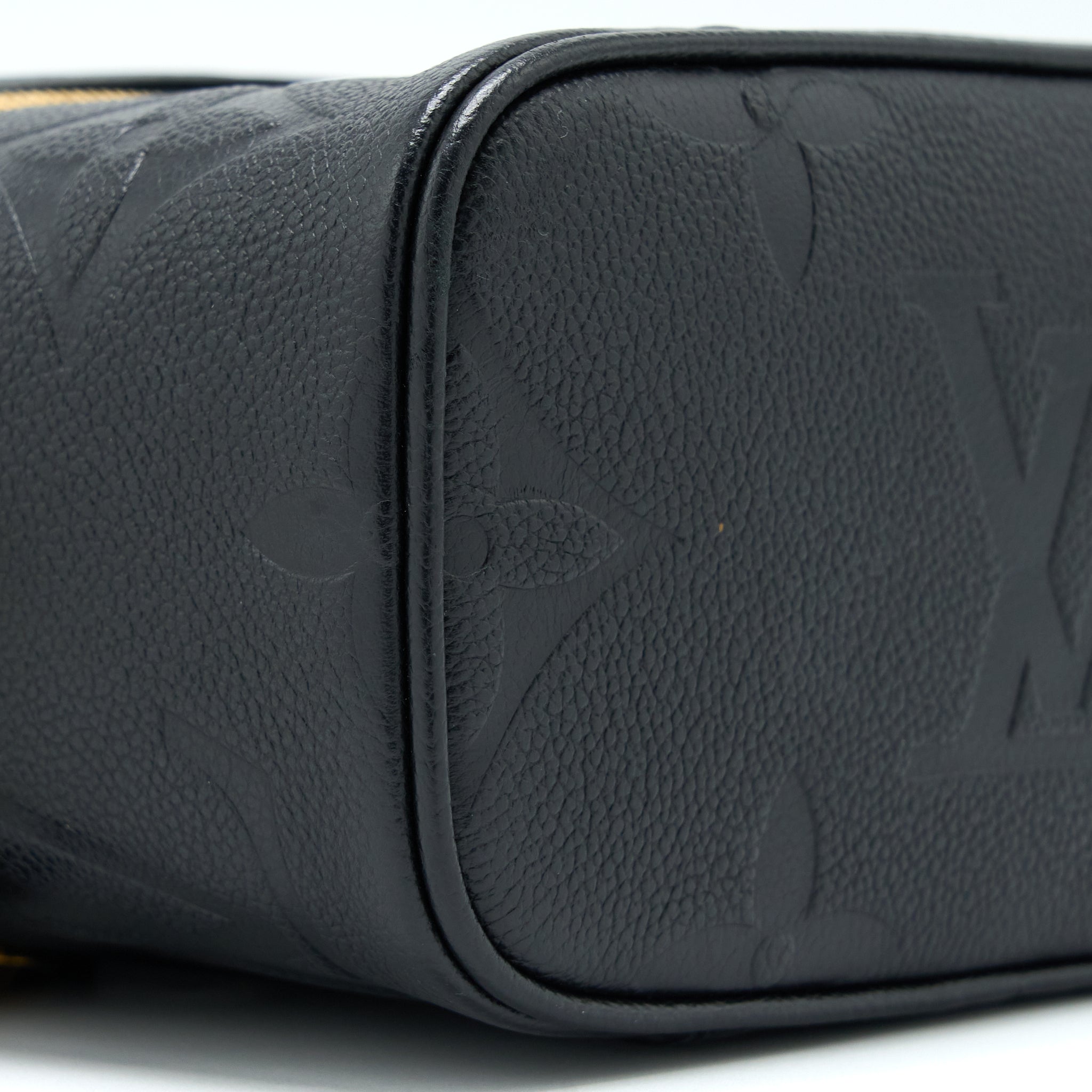 AAA Replica Louis Vuitton LV VANITY PM MONOGRAM EMPREINTE CALFSKIN BLACK GHW