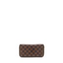 AAA Replica Louis Vuitton LV ZIPPER LONG WALLET DAMIER EBENE GHW