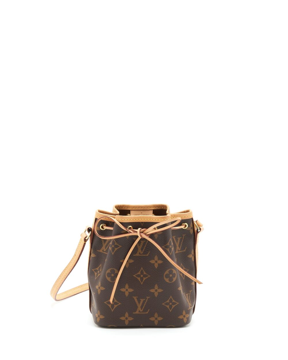 AAA Replica Louis Vuitton LV NANO NOE MONOGRAM CANVAS GHW