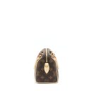 AAA Replica Louis Vuitton LV SPEEDY BANDOULIERE 20 MONOGRAM CANVAS/BLACK MULTICOLOUR STRAP