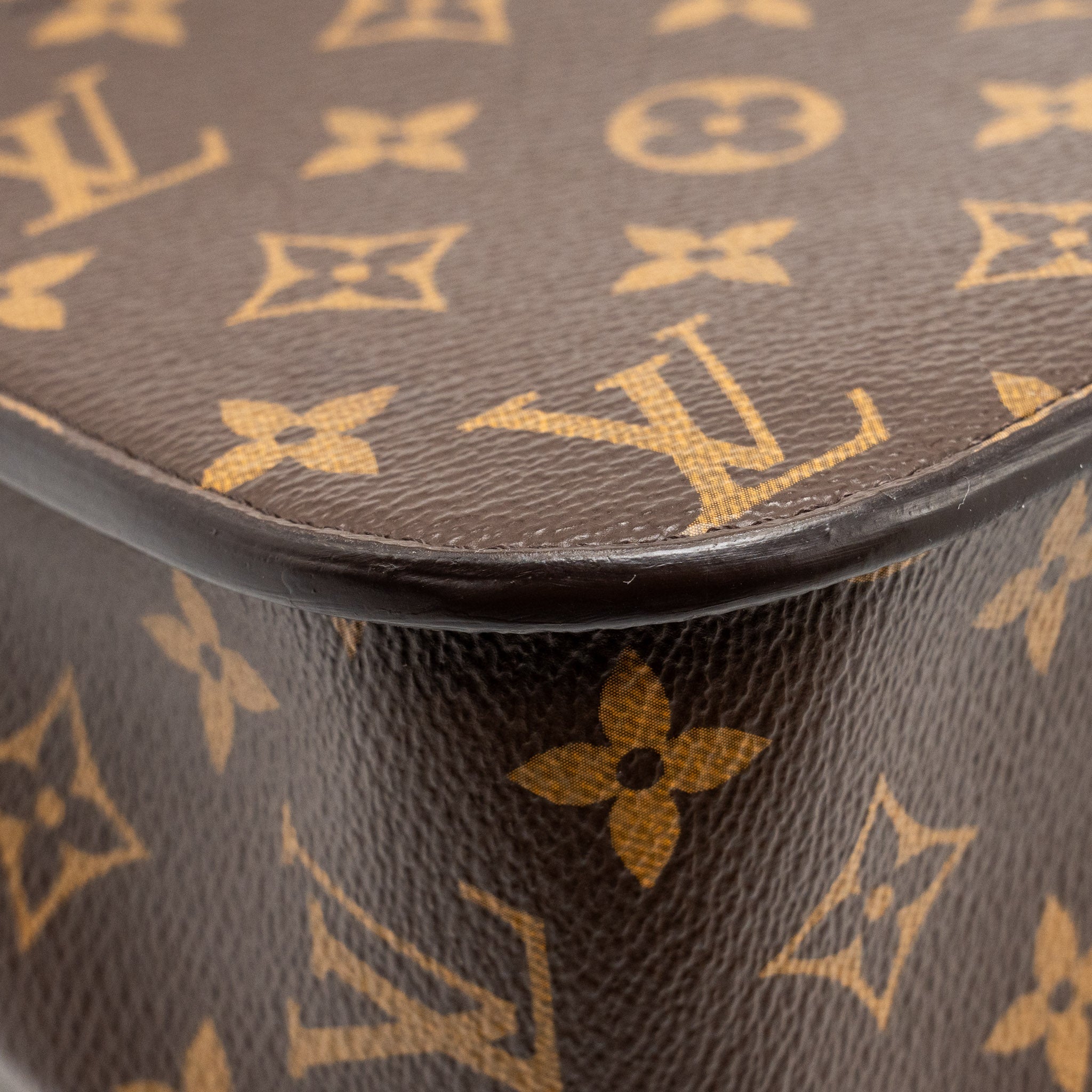 AAA Replica Louis Vuitton LV PASSY MONOGRAM CANVAS BLACK/GOLD HARDWARE