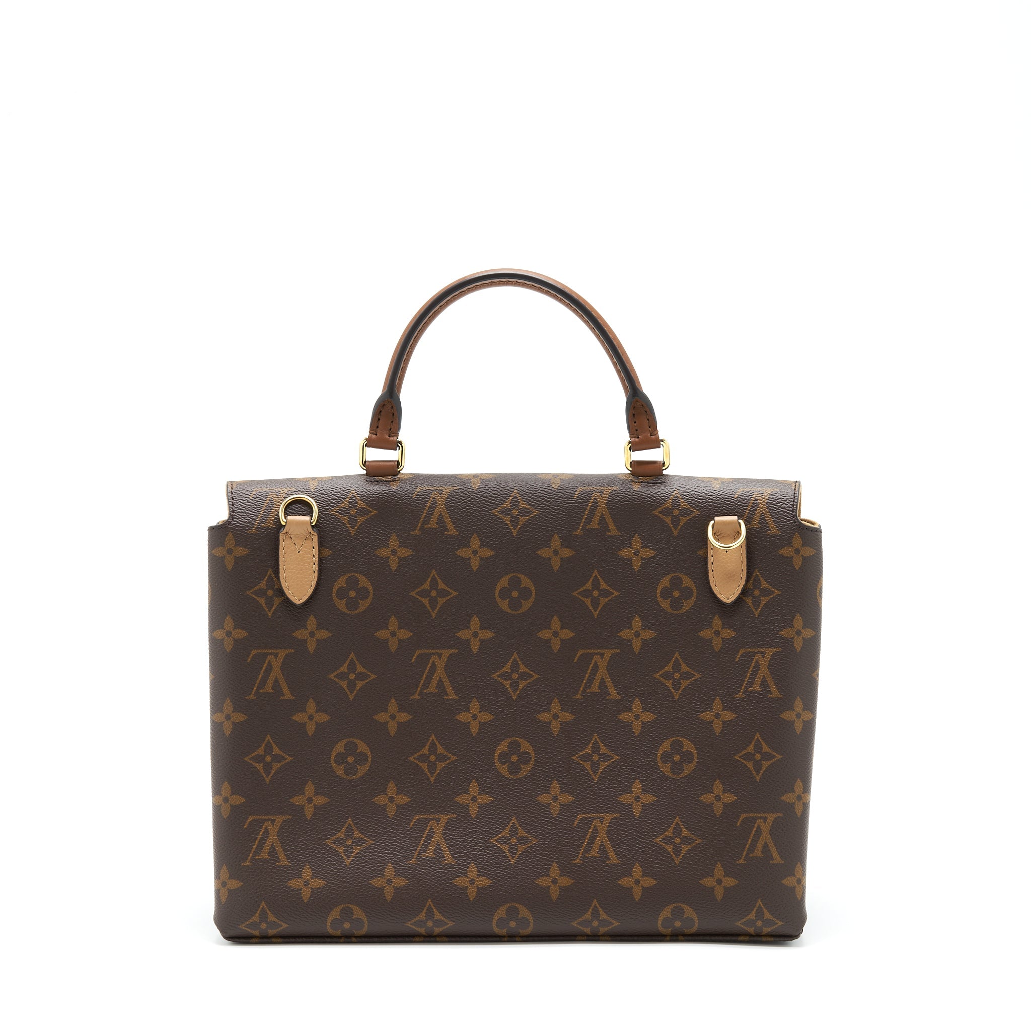AAA Replica Louis Vuitton LV MARIGNAN TOP HANDLE BAG SESAME MONOGRAM CANVAS GHW