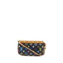 AAA Replica Louis Vuitton LV VINTAGE POCHETTE ACCESSORIES MULTICOLOUR MONOGRAM CANVAS BLACK GHW