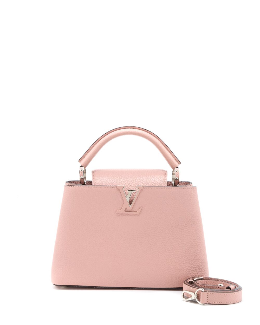 AAA Replica Louis Vuitton LV CAPUCINES BB TAURILLON MAGNOLIA SHW