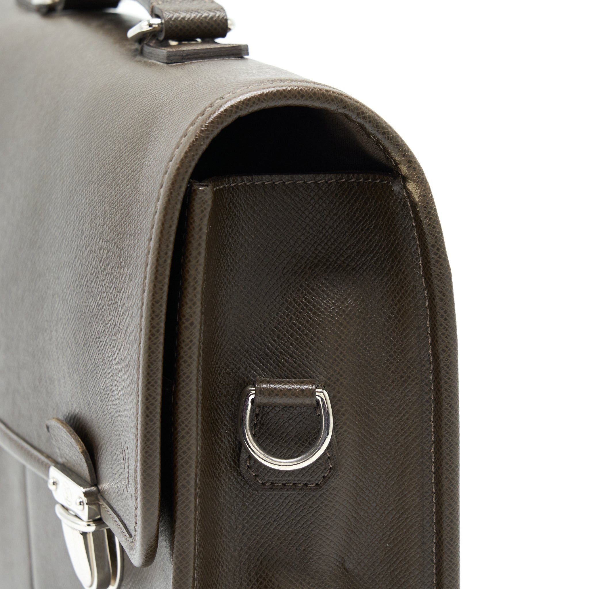 AAA Replica Louis Vuitton LV MEN’S LARGE BRIEFCASE WITH SHOULDER STRAP DARK BROWN SHW