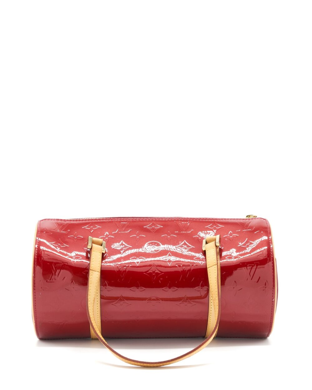 AAA Replica Louis Vuitton LV VINTAGE VERNIS PAPILLON BAG RED