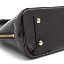 AAA Replica Louis Vuitton LV ALMA BB MONOGRAM VERNIS LEATHER AMARANTE