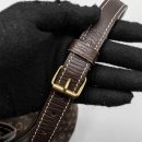 AAA Replica Louis Vuitton LV LIN NOE BAG FABRIC/LEATHER EBENE GHW