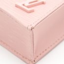 AAA Replica Louis Vuitton LV PETIT SAC PLAT EPI LIGHT PINK/BLACK SHW