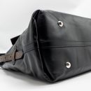 AAA Replica Louis Vuitton LV CARRYALL VIBE MM LAMBSKIN/MONOGRAM CANVAS BLACK SHW