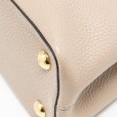 AAA Replica Louis Vuitton LV CAPUCINES MM TAURILLON LEATHER LIGHT GREY GHW