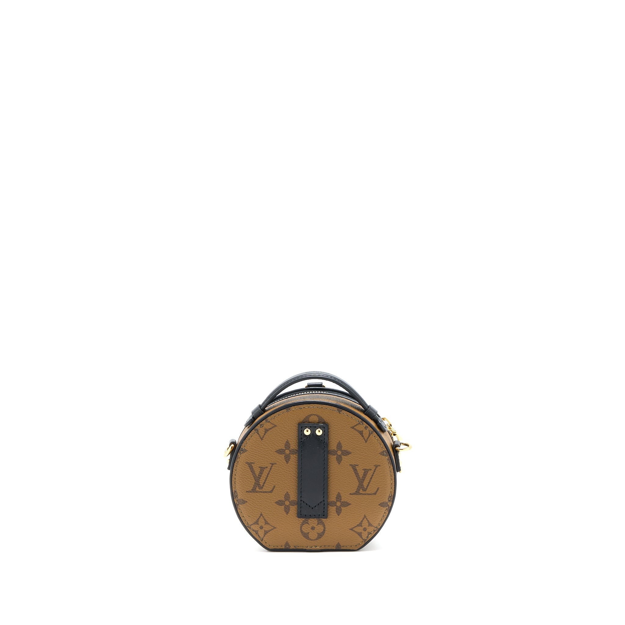 AAA Replica Louis Vuitton LV MINI BOITE CHAPEAU REVERSE MONOGRAM CANVAS GHW