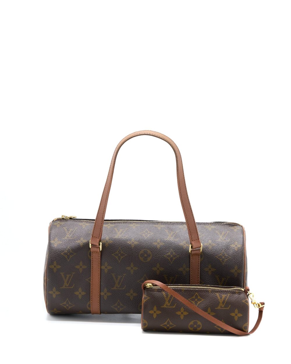 AAA Replica Louis Vuitton LV VINTAGE PAPILLON BAG MONOGRAM CANVAS GHW