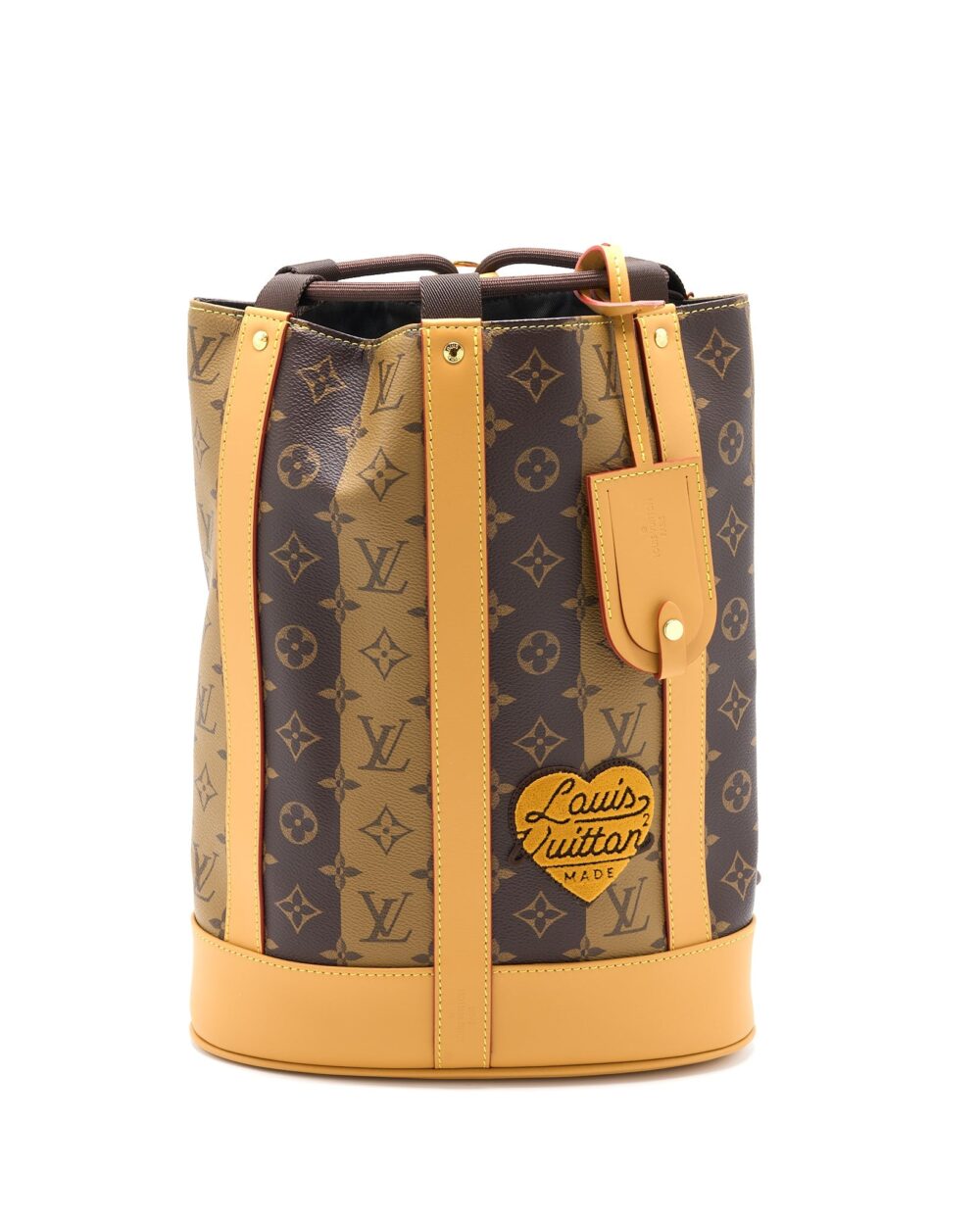 AAA Replica Louis Vuitton LV X NIGO RANDONNEE MESSENGER MONOGRAM REVERSE CANVAS GHW (NEW VERSION)