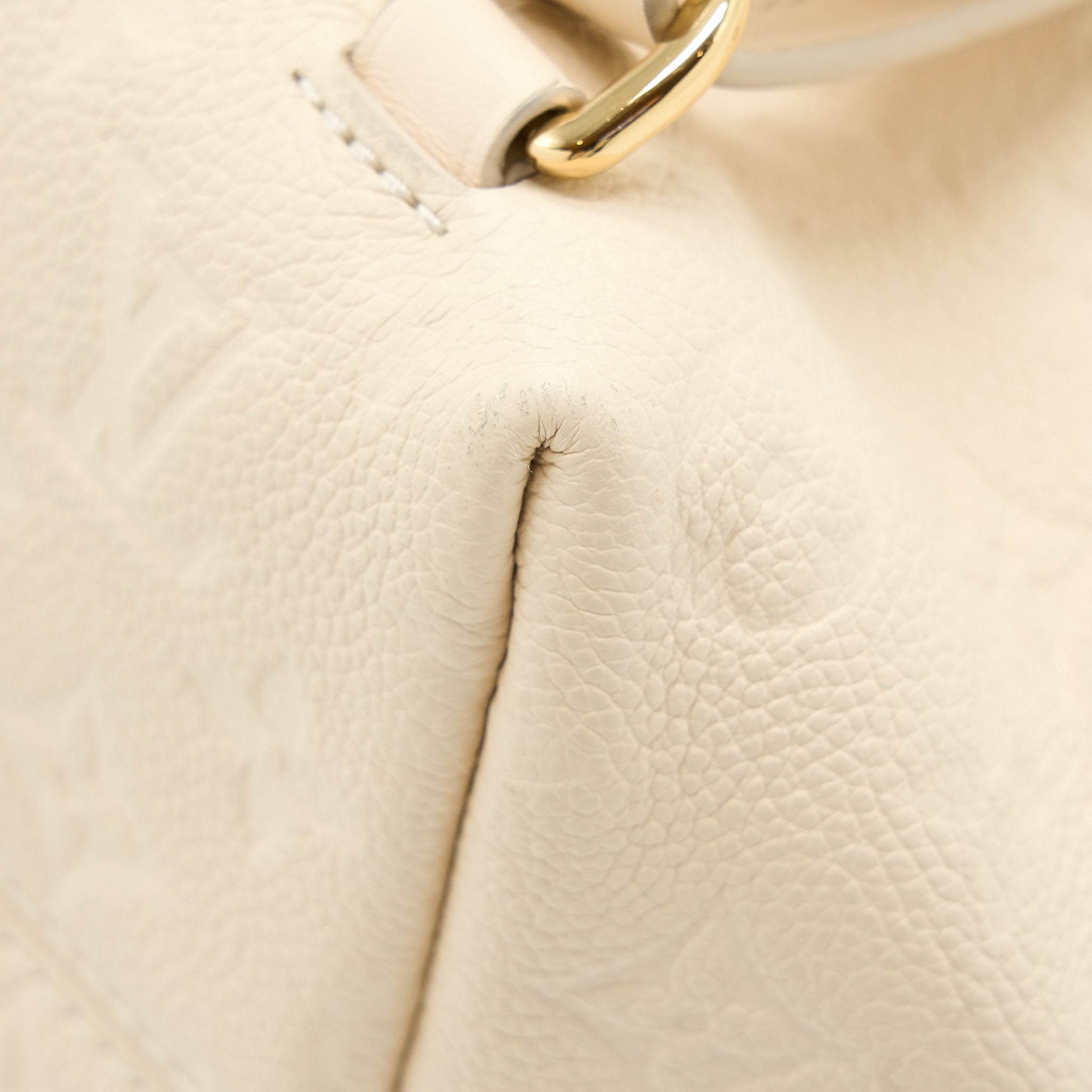 AAA Replica Louis Vuitton LV MONTSOURIS BACKPACK MONOGRAM EMPREINTE CREAM GHW