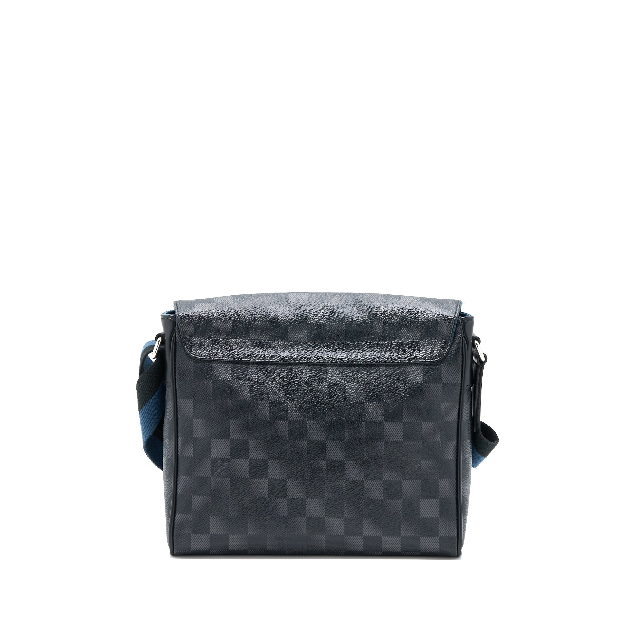 AAA Replica Louis Vuitton LV MESSENGER BAG DAMIER GRAPHITE SHW