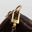 AAA Replica Louis Vuitton LV MINI POCHETTE ACCESSORIES 2020 CHRISTMAS MONOGRAM CANVAS GHW