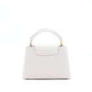AAA Replica Louis Vuitton LV CAPUCINES BB BRUME GREY GOLD HARWARE WITH ABALONE-SHELL