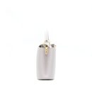 AAA Replica Louis Vuitton LV CAPUCINES BB BRUME GREY GOLD HARWARE WITH ABALONE-SHELL
