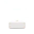 AAA Replica Louis Vuitton LV CAPUCINES BB BRUME GREY GOLD HARWARE WITH ABALONE-SHELL
