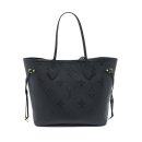 AAA Replica Louis Vuitton LV NEVERFULL MM MONOGRAM EMPREINTE BLACK GHW