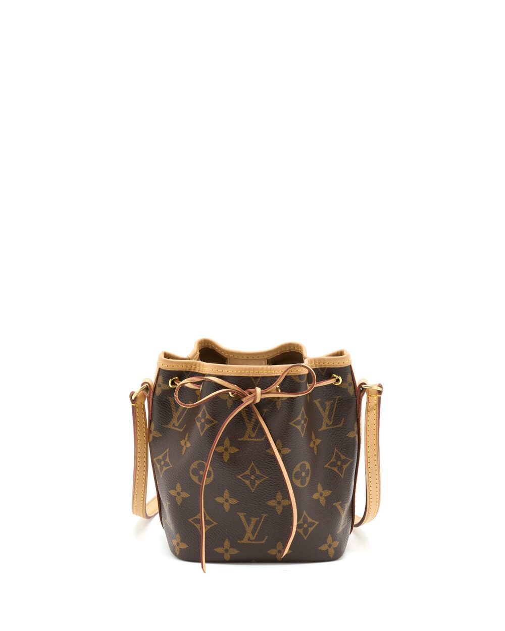 AAA Replica Louis Vuitton LV NANO NOE MONOGRAM CANVAS GHW