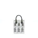 AAA Replica Louis Vuitton LV PETIT SAC PLAT BAG WHITE/BLACK FORNASETTI MONOGRAM CANVAS GHW