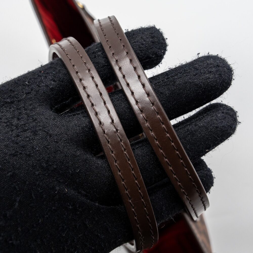 AAA Replica Louis Vuitton LV NEVERFULL PM DAMIER EBENE CANVAS GHW (NEW VERSION)