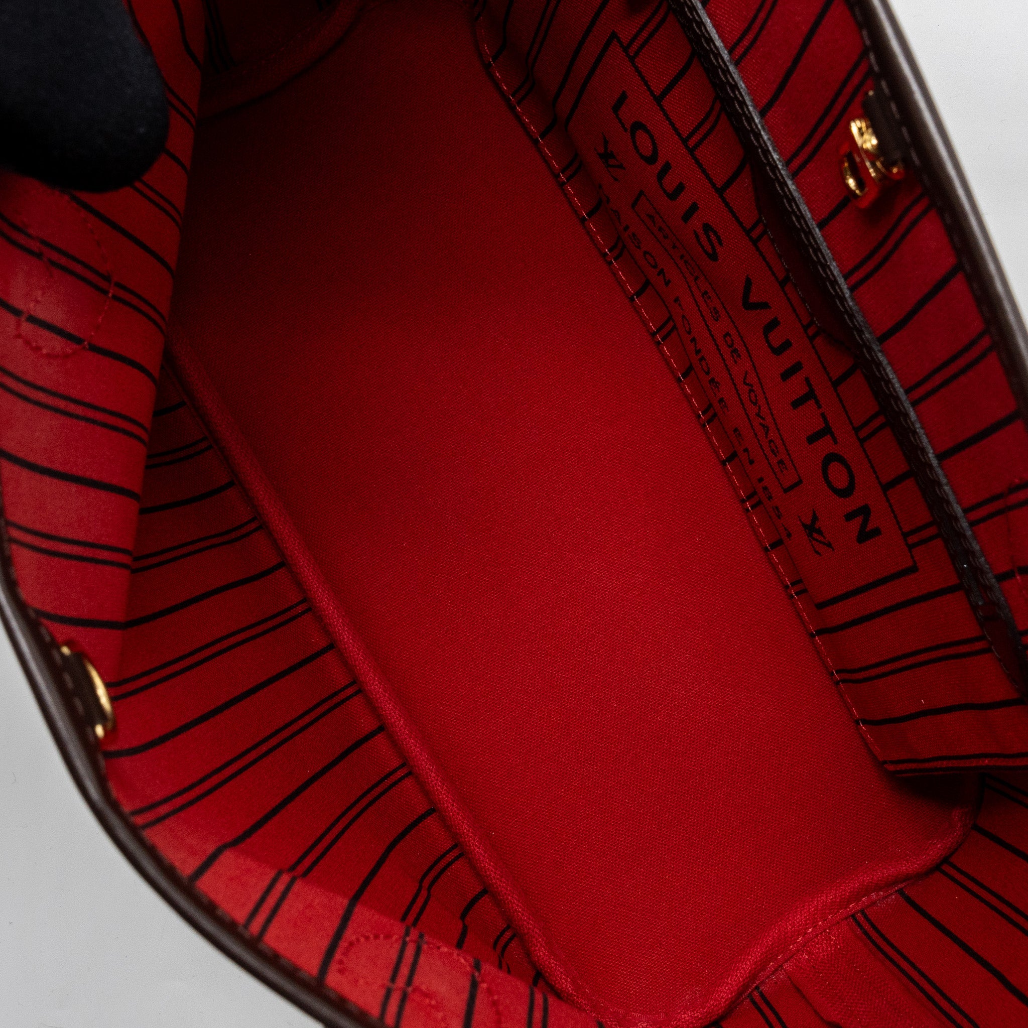 AAA Replica Louis Vuitton LV NEVERFULL PM DAMIER EBENE CANVAS GHW (NEW VERSION)