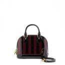 AAA Replica Louis Vuitton LV ALMA BB PATENT AMARANTE RAYE GHW
