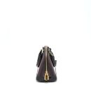 AAA Replica Louis Vuitton LV ALMA BB PATENT AMARANTE RAYE GHW